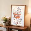 DIY Diamond Painting A dog taking a bath Cross Stitch Kit Mosaic Art Diamond Painting Full Circle Diamond Home Decoration