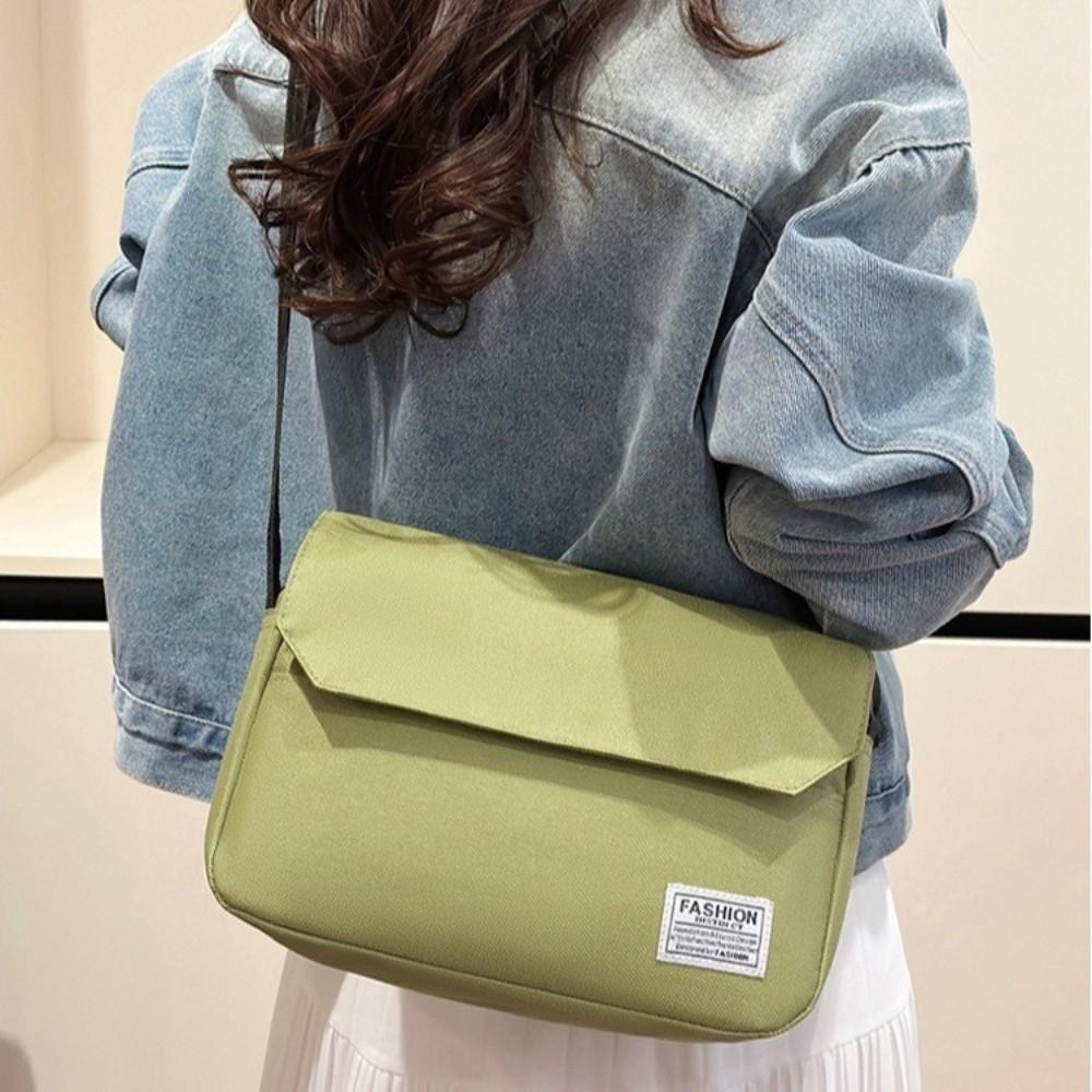 Adjustable Strap Men's Messenger Bag Large Capacity Crossbody Bag Nylon Shoulder Bag  Business