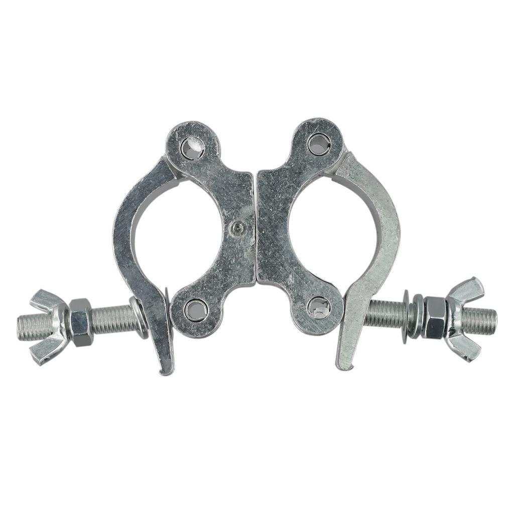 Lighting Fixture Clamp Aluminum Alloy Clamp Enhanced Stability Lightweight Construction Aluminum Stage Clamp For Lighting