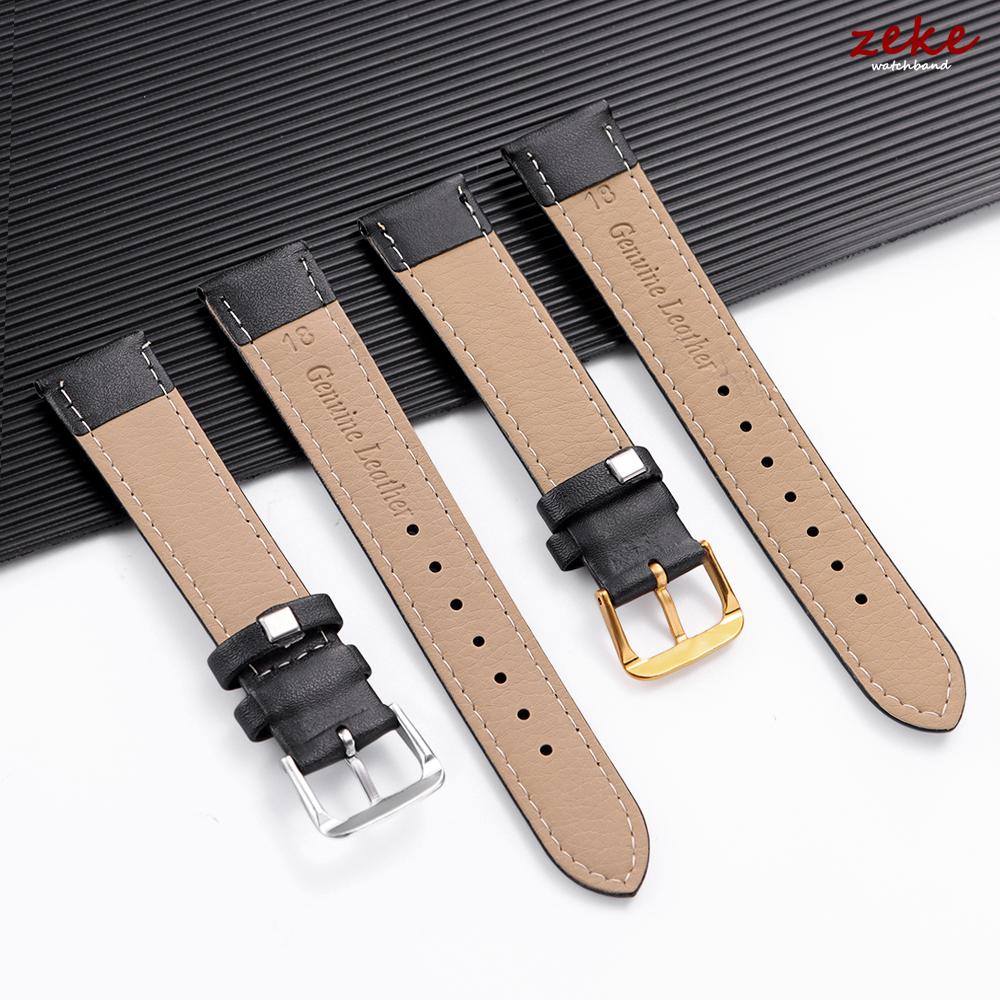 8mm 10mm 12mm 14mm 16mm 18mm 20mm 22mm 24mm PU Leather Watch Strap for Men Women Soft Leather WristBand Universal Sport Bracelet