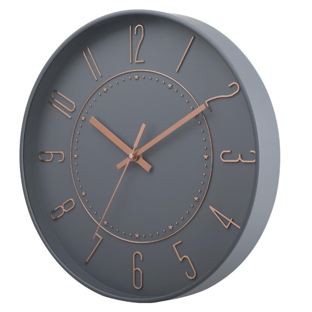 Plastic Hanging Clock Stylish Scale Clock Modern Wall Clock Living Room
