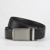 Dolly Road, Reverse Buckle Belt 3.5 Automatic Buckle Two-Layer Cowhide Belt, Men'S Leisure Belt
