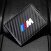 HJK11 Carbon Fiber Auto Driver License Cover Car Driving Documents Case For BMW M Emblem E46 E36 E34 F10 E90 F30 E60 E53 E30 E92 E87