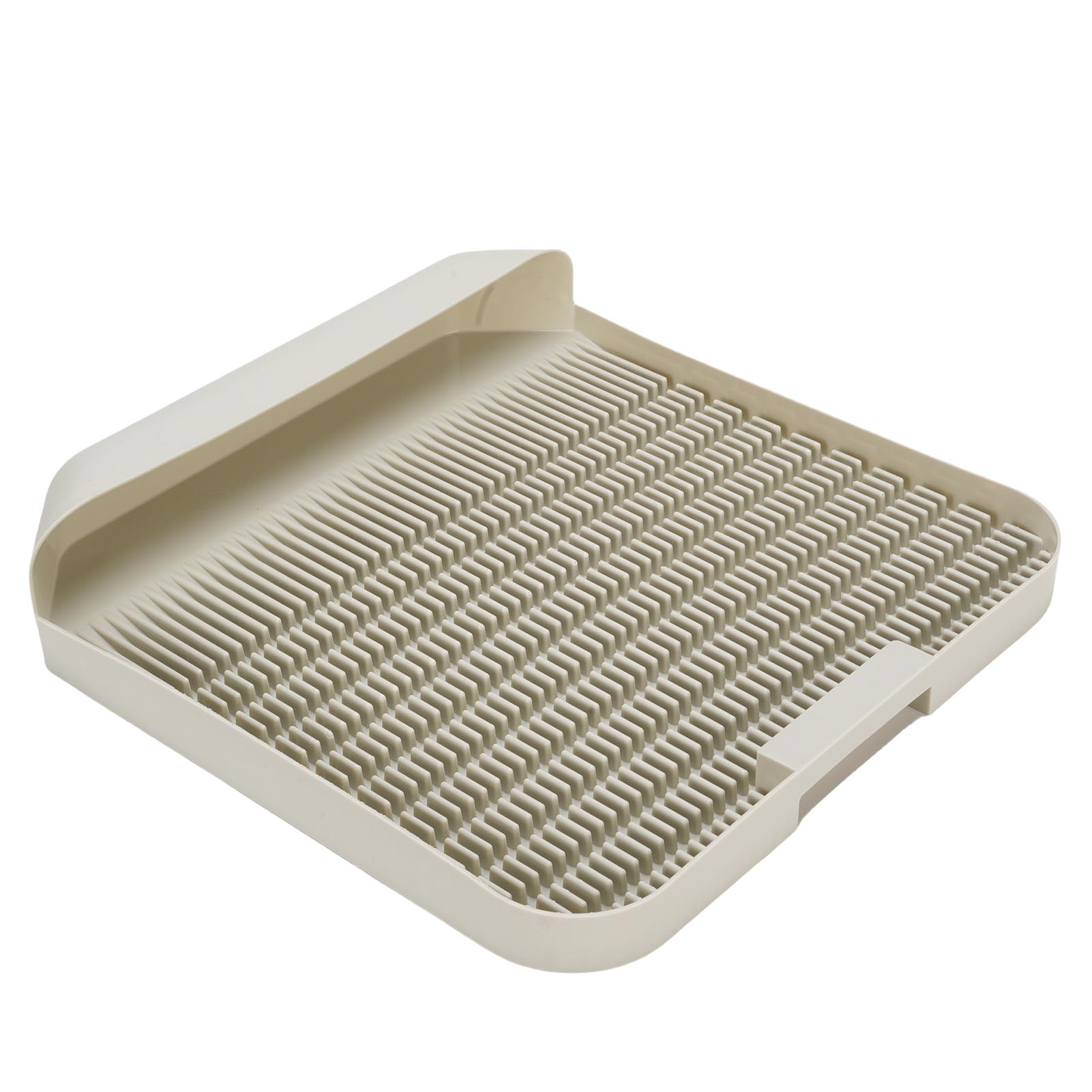 Cat Litter Box Step 37.3x37cm Double Layer Water Proof Multi Purpose Cat Litter Box Mat