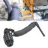 Universal Motorcycle Helmet Lock & Cable Code Combination PIN Locking Carabiner Black