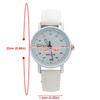 Women Watches PU Leather Strap Women Quartz Wristwatches Waterproof Round Dial Retro Watch Ladies Girls Quartz Wristwatch