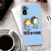 Greys Anatomy Person Cover For Xiaomi Redmi Note 14 13 12S 12 11 Pro Plus Phone Case 11S 10S 10 11E 11T 14Pro 13Pro Print Coque