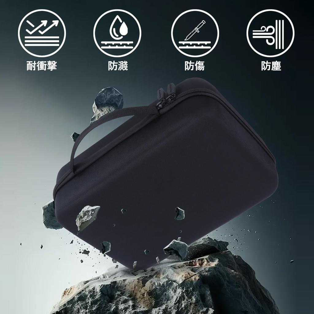 Кейс для зберігання Peyyargo, сумісний з портативними DVD-програвачами Dbpower/Iegeek/Cooau 11,5-12,5 дюймів (Тільки чорний кейс)