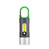 Red Blue Warning Light Zoomable Flashlight Portable Hook Waterproof Super Bright Torch 6 Hours of Battery Life