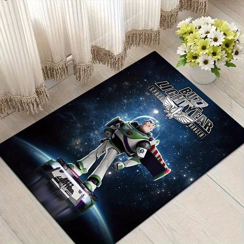 

1pc Buzz Lightyear Pattern Area Rug Soft Flannel Floor Mat for Living Room,Office,Bedroom and Carpet,Sofa Coffee Table Floor Mat 60cm by 90cm