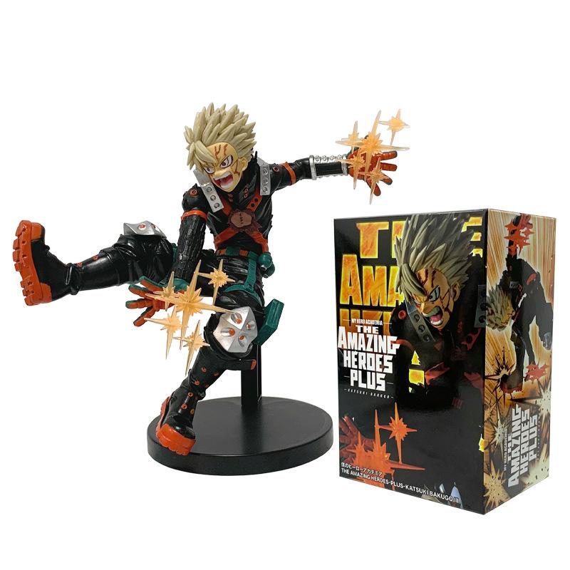 The In Stock My Hero Academia Anime 18cm Newest  Bakugou Katsuki Anime Figure Action Figures  Model Figurine Collection