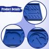 Storage Box for Watch Parts with Transparent Lid, Tray Dials, Storing Watchmaker's