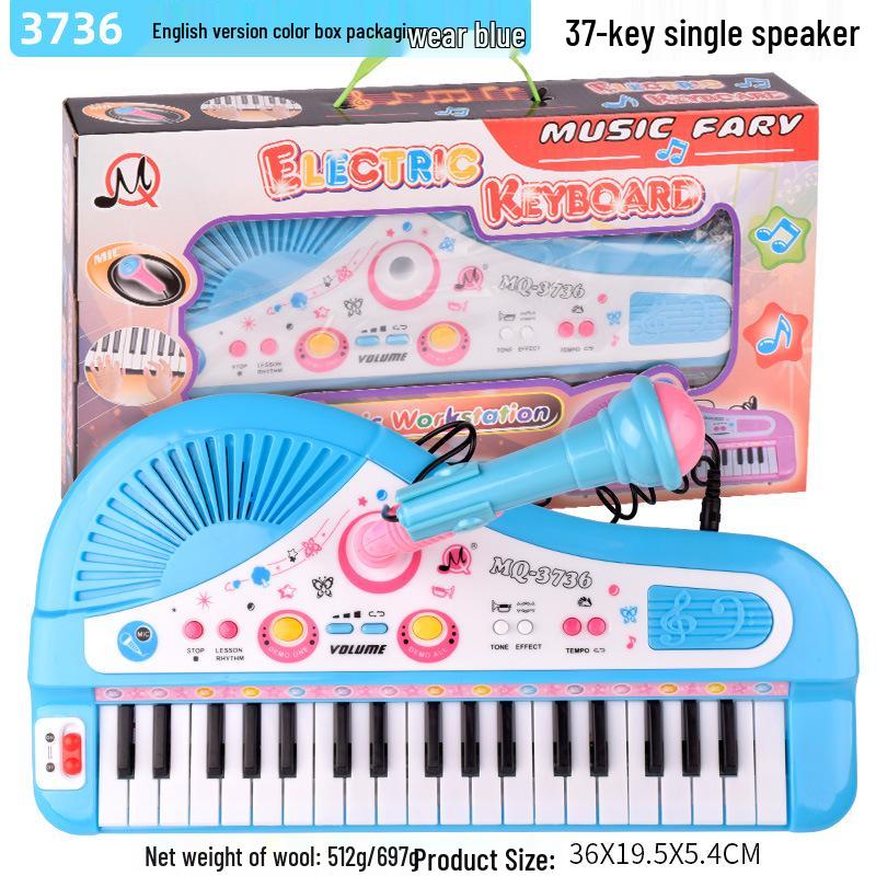 Multifunctional 61-Key Electronic Keyboard for Kids - Beginner Music Toy & Early Education Piano