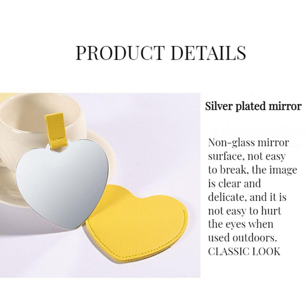 Beauty Personalized Cosmetic Mirror Stainless Steel Mirror Compact Pocket Mirror Makeup Mirror