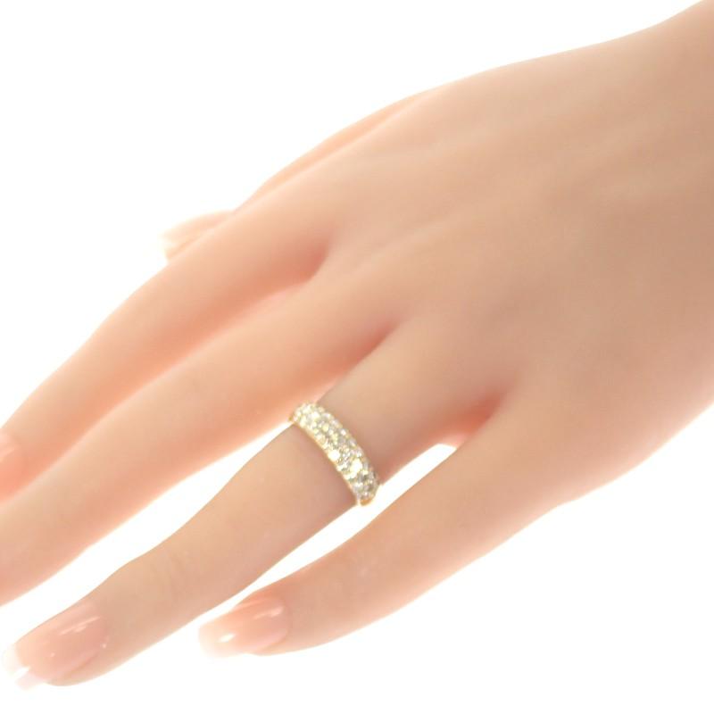 no brand  #14(JP Size) ring K18 yellow gold Women