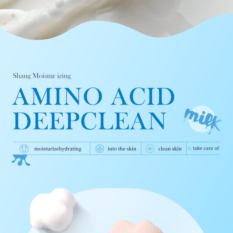 Milch Duschgel SADOER Feuchtigkeitsspendend Glättend Reinigend Duftendes Duschgel