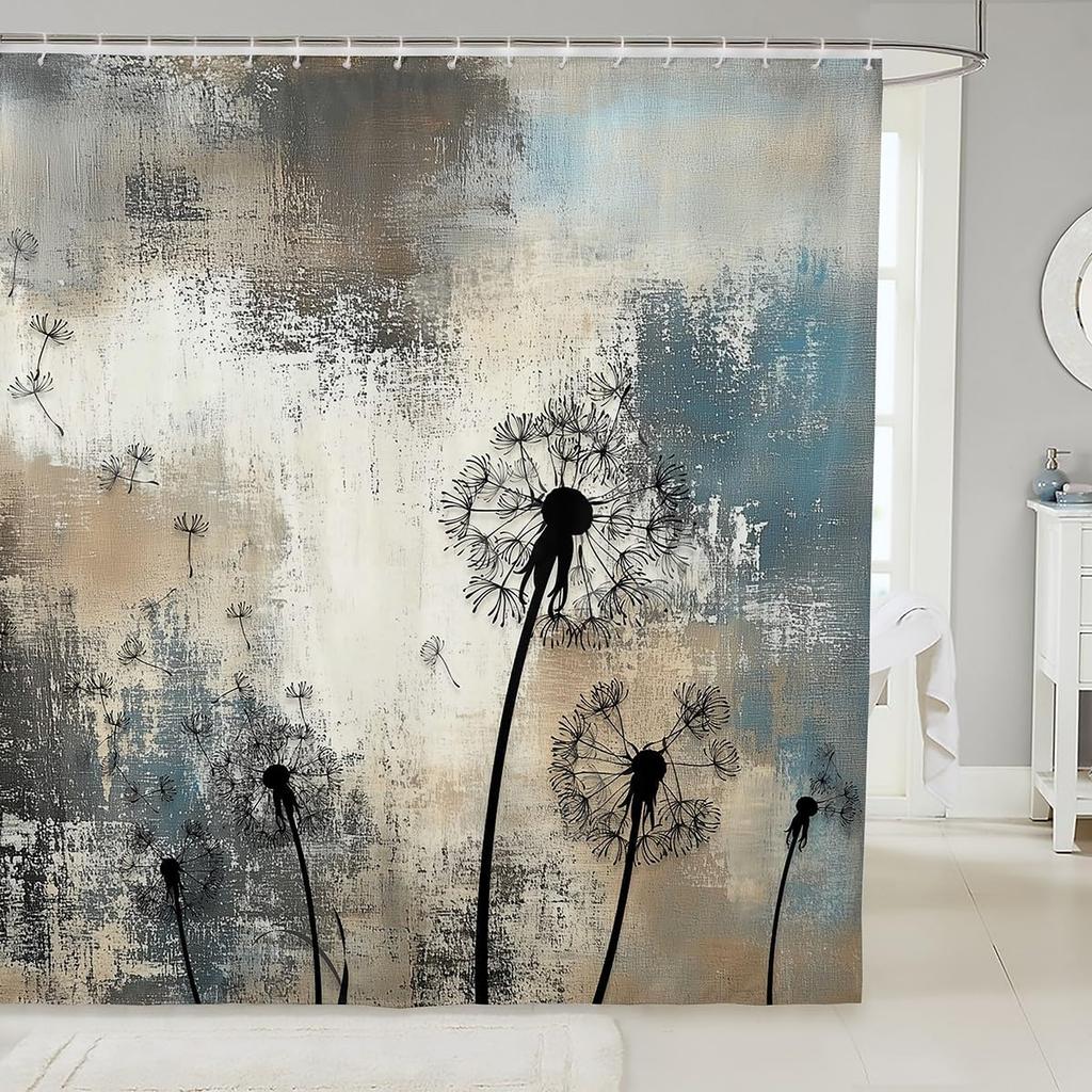 Funny Golden Retriever Shower Curtain for Bathroom Decor Kids Puppy Dog Bath Curtain Boys Girls Dachshund Bathroom Accessories