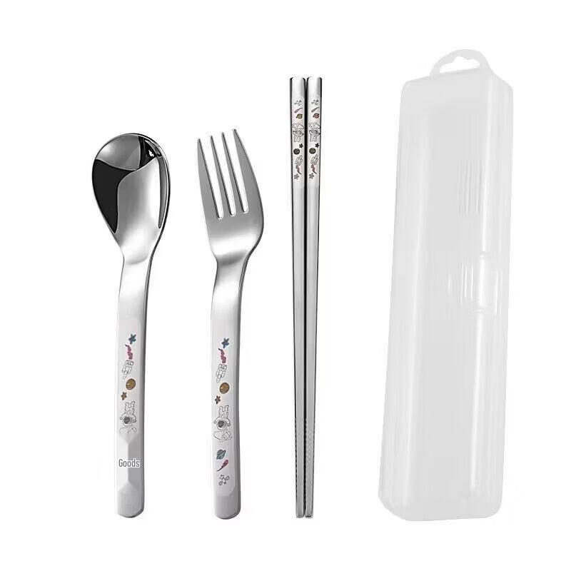 316 Stainless Steel Little Cat Cutlery Set