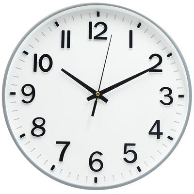 Wall Clock, Silent, Scandinavian, Stylish, 3D Numbers, Diameter 30cm, Silent, Wall Clock, Wall Hanging, Easy To See, Scandinavian