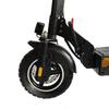 L12 Faltbarer Elektroroller, Schwarzer Rahmen, 48V 16Ah Akku, 10 Zoll Geländereifen, Maximale Reichweite 45-50KM, Doppelscheibenbremse, Elektroroller für Erwachsene Stadt