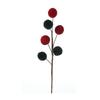 Simulated Xmas Tree Decorations Flocking Lollipop Christmas Flowers  Christmas Tree Decoration