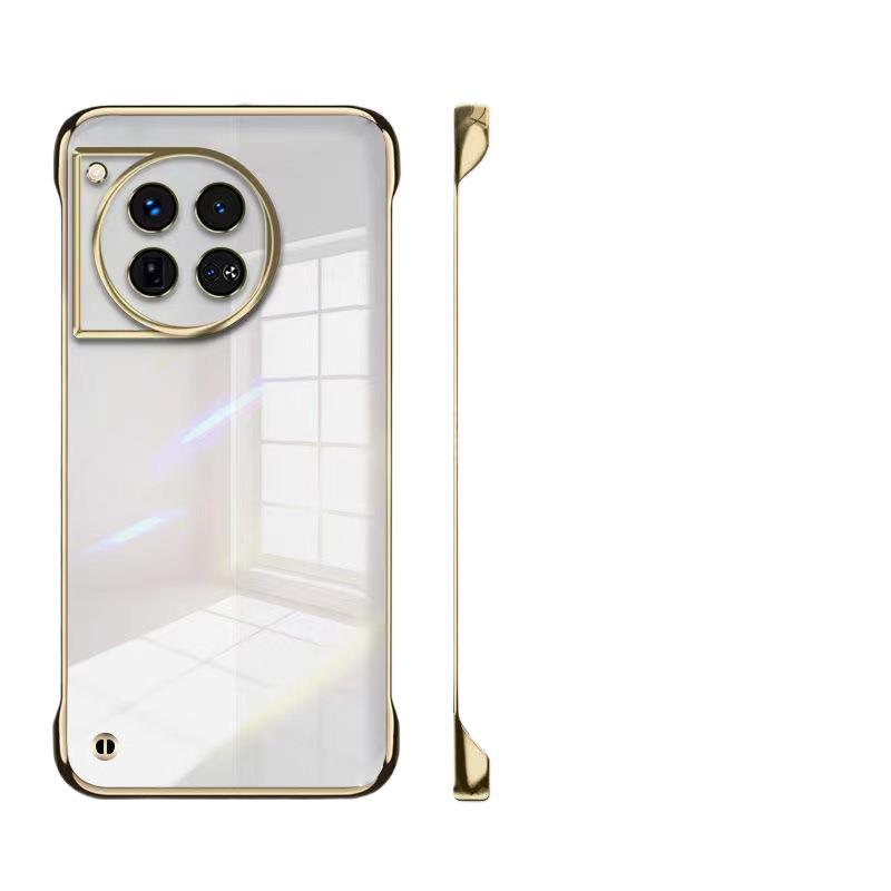 Applicable To OnePlus 15 Electroplated Borderless Mobile Phone Case OnePlus ACE5Pro Transparent 1 + 12 Anti-drop Protective Case