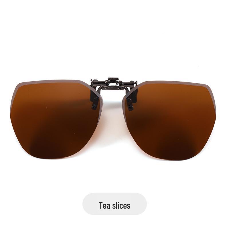 Ultralight Myopia Clip-On Sunglasses for Men & Women - Polarized Day & Night Driving.