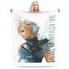 Cloud Strife Final Fantasy 7 Blankets Velvet  Winter Game Multi-function Ultra-Soft Throw Blanket for Bedding Car Bedding Throws