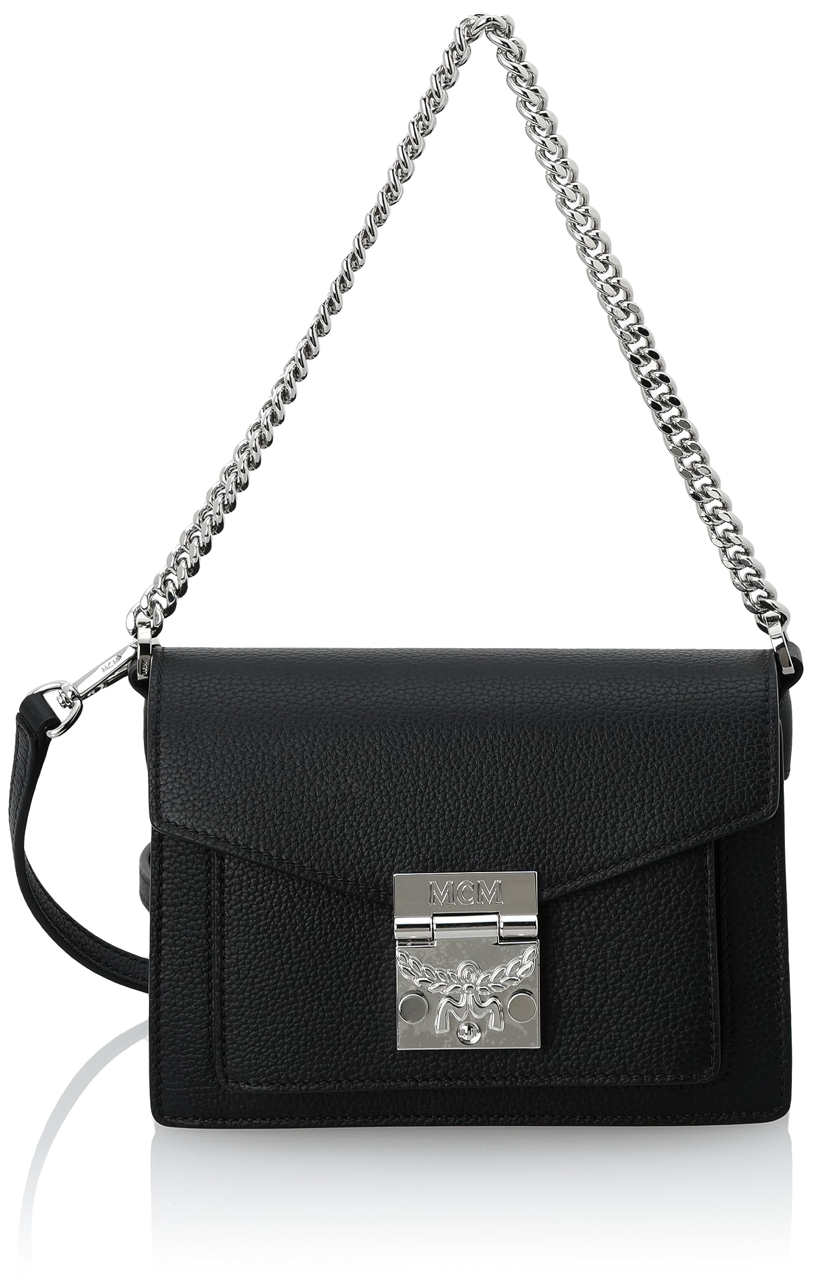 

MCM Shoulder Bag MWR9SPA17 BLACK Women s [Used] чорний