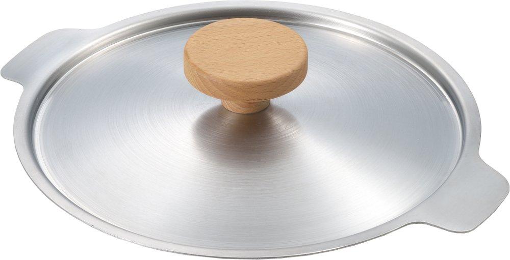 Yoshikawa Yukihira Pot with Made In Milk 1510229 Lid, Japan, 18cm, One-Handed Pot, Tsubame-Sanjo, Double-Sided Spout, Pan, Aikata,