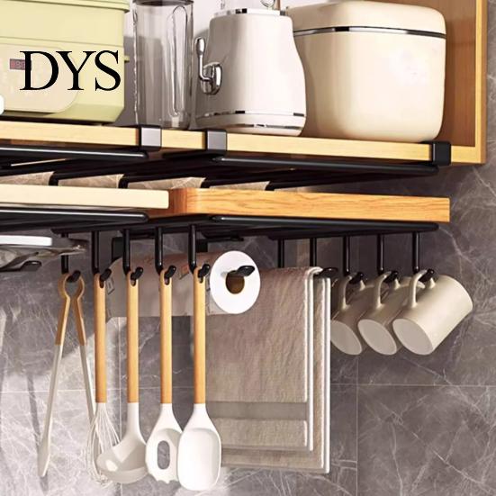 Space Saving Kitchen Gadget Iron Cutting Board Rack, Anti-slip Under Cupboard Hanging Chopping Stand Organizer, Drying Rack for Countertop Vertical