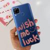 For Realme C15 Case Fashion Marble Butterfly Flower Soft TPU Phone Case For Realme C15 RMX2180 RMX2195 Coque C 15 Silicone Cover