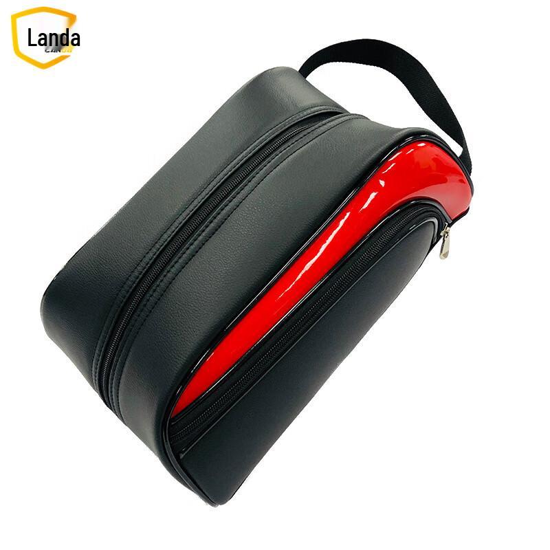 Landa Golf & Outdoor Sports Shoe Bag - Dustproof Lychee PU