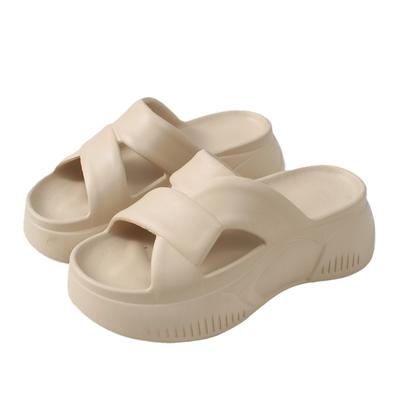 Moda 2024 Nuevas Chanclas de Plataforma Zapatos de Verano para Mujer Cuñas de EVA Zapatillas de Casa para Mujer Antideslizantes Chanclas de Exterior Sandalias Mujer