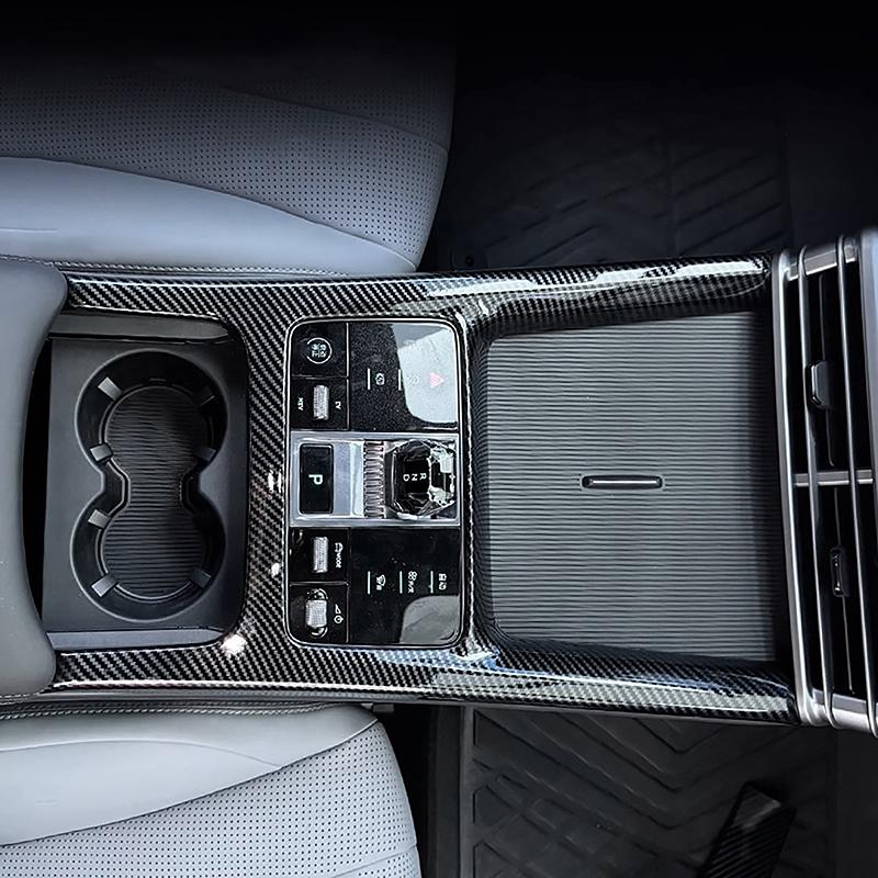 Car Styling Center Console Gear Shift Frame Decoration Cover Trim For BYD Seal dmi  2024 Interior Accessories