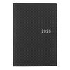 Hobonichi Techo 2026 HON Édition Anglaise Série Papier/Gingham Noir [A6/1 page par jour/Janvier/Commence le lundi]