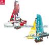 Jie Xing Sailing Boat Building Blocks Model - Children's Toy Gift Set