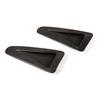 Car Real Carbon Fiber Front Engine Hood Air Vent Trim Fender Decoration Outlet Cover Trim for Nissan GTR R35 2008-2016
