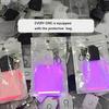 LED Keychain Festival Pattern Luminous Keyring for Outdoor Emergency Daily Use