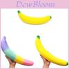 Pu Foam Banana Stress Relief Toy With Realistic Fruit Design For Kids And Adults