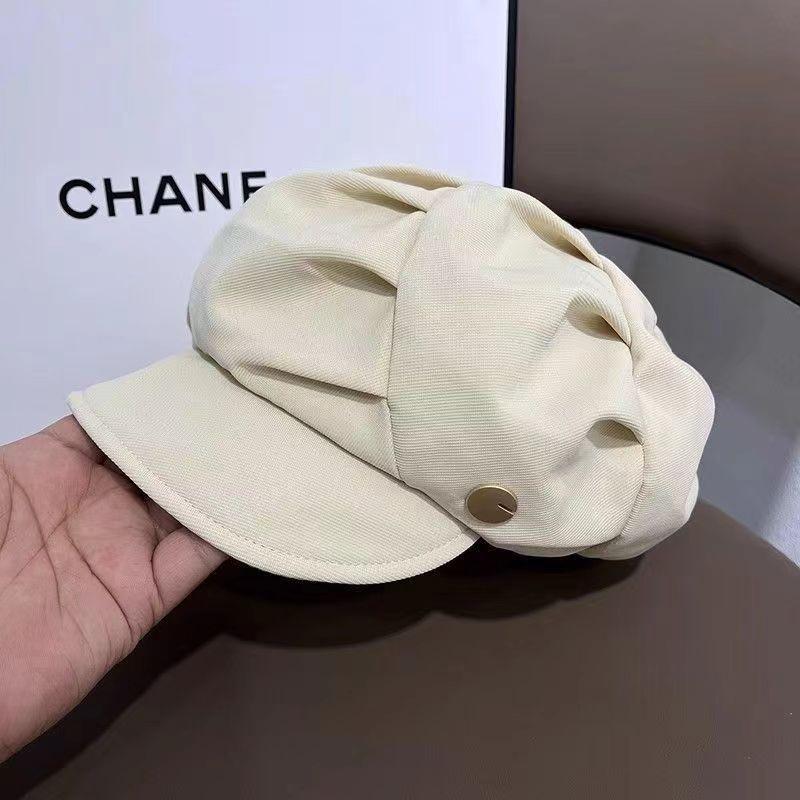 

Осенне-зимние фетровые береты для женщин, шляпа французского художника для девушек, модные однотонные береты, женская многоцветная плоская кепка бежевый