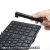 Sanwa Supply Keyboard Mobile Wireless A Full Size Pantograph Black Foldable/Rechargeable (USB Connection) SKB-WL35BK