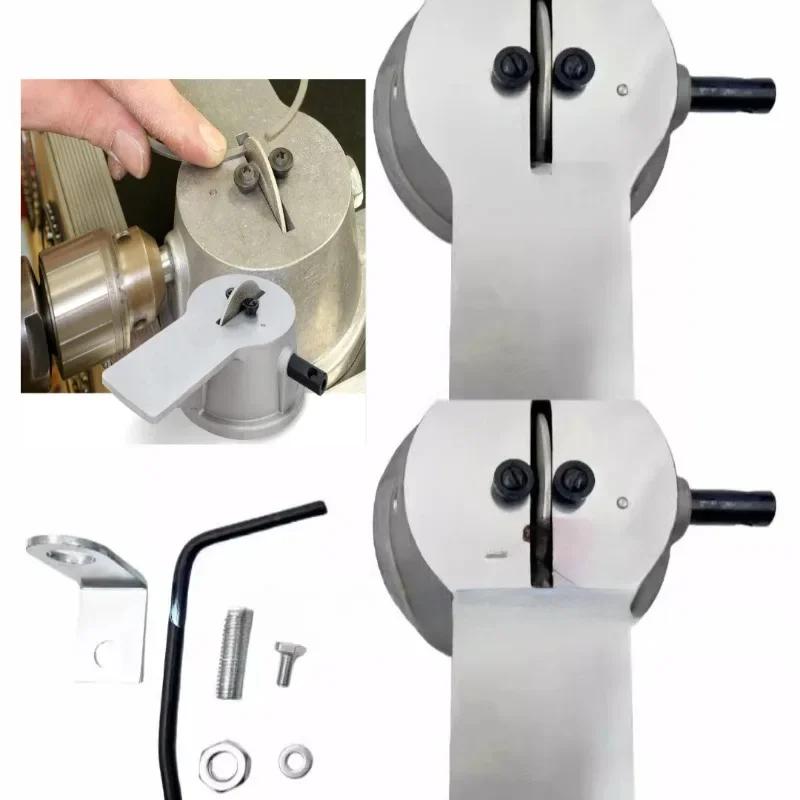 Piston Ring Slot Filer Tool Lightweight Universal Piston Ring Cutting Machine Manual Cutting Wheel Filing Tool for Workbench Use