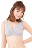 Luna Natural Up Night Bra Cup Patented Sheet Hammock Structure Nana Suzuki [LUNA] (Airy Gray, M) AAA~C Anti-slip Non-wired