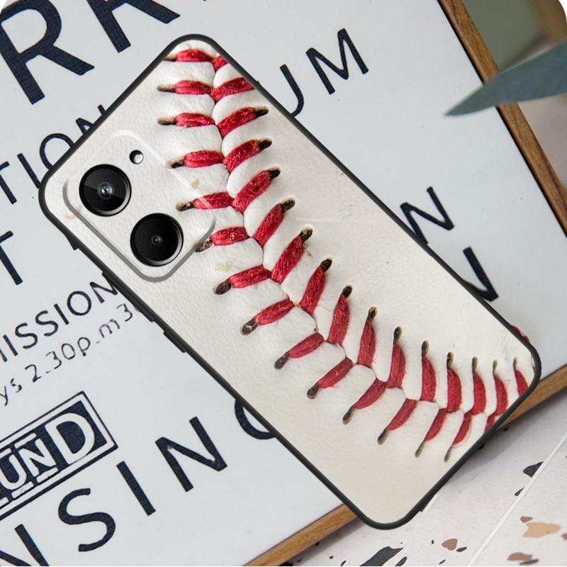 Baseball For Realme C55 C53 C67 GT Neo 5 6 9 10 11 12 Pro Plus C11 C25 C21Y C30 C31 C33 C35 C51 Case