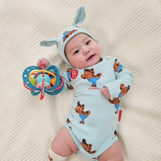 Correntes de Brinquedo Sensorial para Bebê Malang - Conjunto de Mordedores Macios