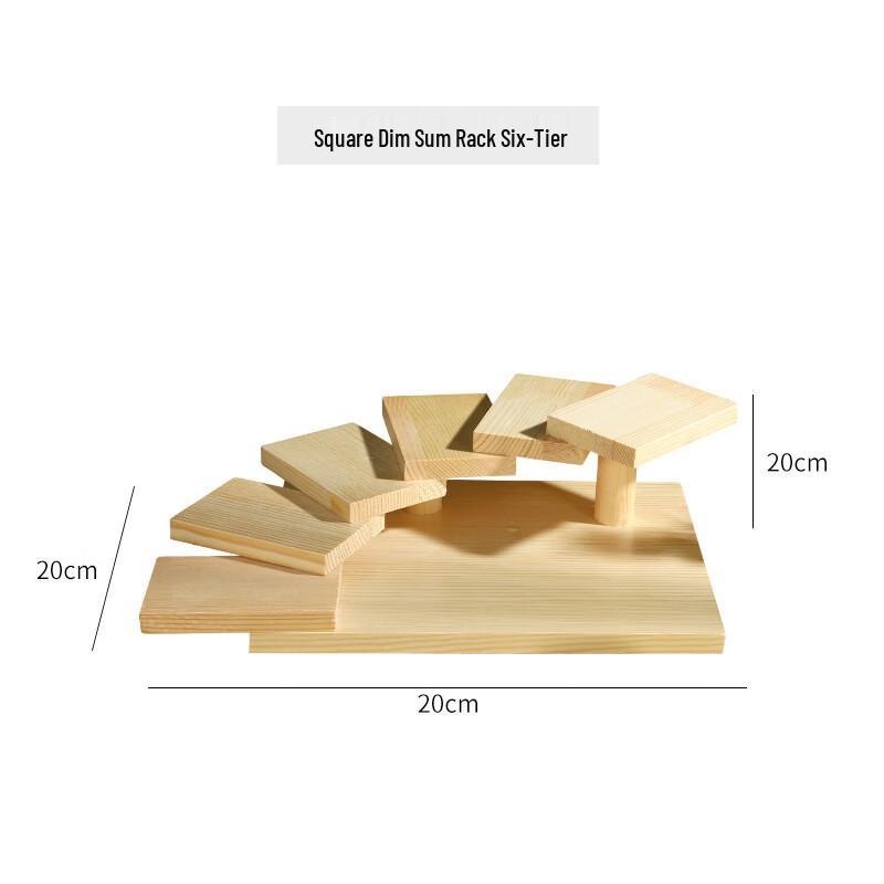 

Wooden Tiered Display Serving Stand
