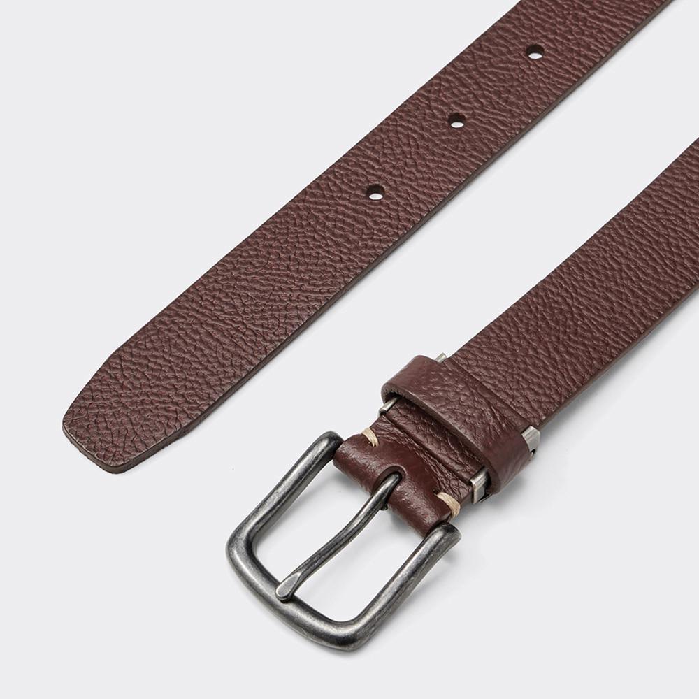 GU by Uniqlo Leather Vintage Narrow Belt  Adjustable 