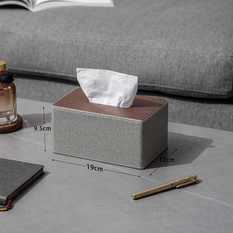 Leather Tissue Box