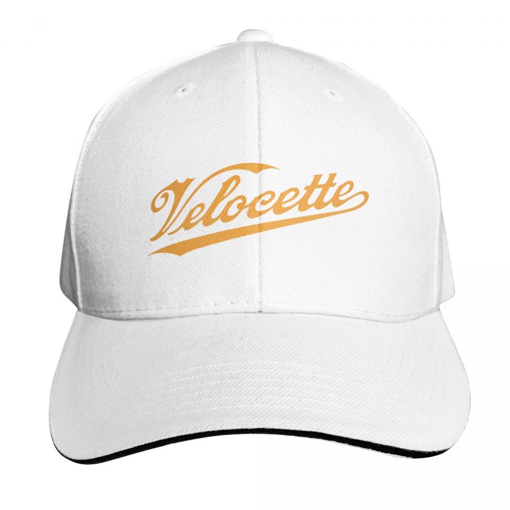Velocette 1 Baseball Cap Contrast Two Tone Brim Snapback Flat Bill Strapback Dad Hat